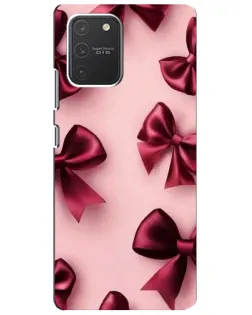 Чехол для Samsung Galaxy S10 Lite с картинкой «Бордовый атлас» Чехол для Samsung Galaxy S10 Lite с картинкой «Бордовый атлас»