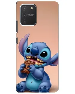 Чохол для Samsung Galaxy S10 Lite з картинкою «Стіч їсть шоколад» Чохол для Samsung Galaxy S10 Lite з картинкою «Стіч їсть шоколад»