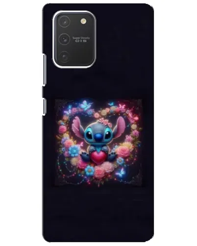 Чохол для Samsung Galaxy S10 Lite з картинкою «Stitch у квітах»