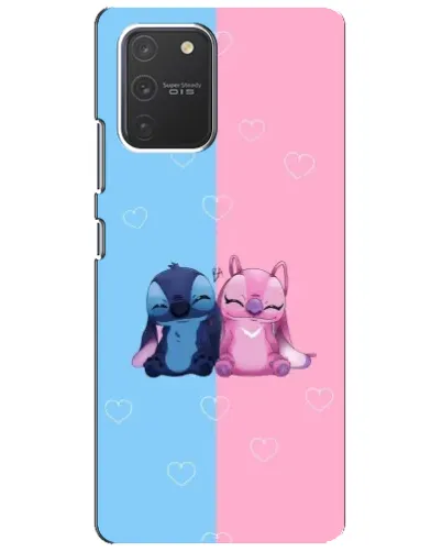 Чохол для Samsung Galaxy S10 Lite з картинкою «Stitch та Angel Love»