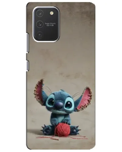 Чохол для Samsung Galaxy S10 Lite з картинкою «Стіч на чоричневому фоні»