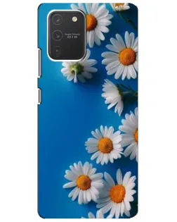 Чехол для Samsung Galaxy S10 Lite с картинкой «Белоснежные маргаритки» Чехол для Samsung Galaxy S10 Lite с картинкой «Белоснежные маргаритки»