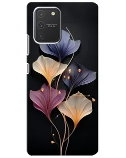 Чехол для Samsung Galaxy S10 Lite с картинкой «Лиловые цветы грации» Чехол для Samsung Galaxy S10 Lite с картинкой «Лиловые цветы грации»
