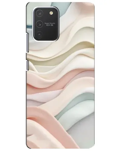Чехол для Samsung Galaxy S10 Lite с картинкой «Пастельные нежные волны» Чехол для Samsung Galaxy S10 Lite с картинкой «Пастельные нежные волны»