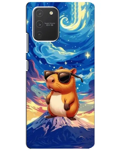 Чехол для Samsung Galaxy S10 Lite с картинкой «Капибара Ван Гога»