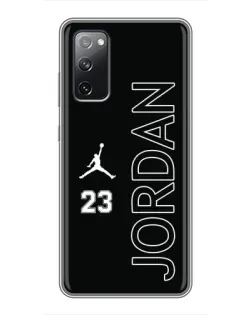 Чехол для Samsung Galaxy S20 FE с картинкой «Jordan Vertical»