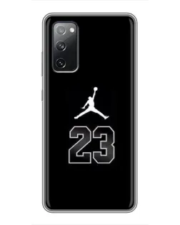 Чехол для Samsung Galaxy S20 FE с картинкой «Jordan Flight 23»