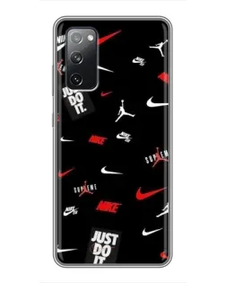 Чехол для Samsung Galaxy S20 FE с картинкой «Nike Mix Pattern»