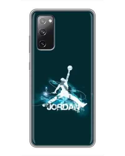 Чехол для Samsung Galaxy S20 FE с картинкой «Jordan Blue Fire» Чехол для Samsung Galaxy S20 FE с картинкой «Jordan Blue Fire»
