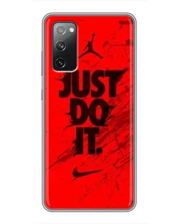 Чехол для Samsung Galaxy S20 FE с картинкой «Nike Just Do It»