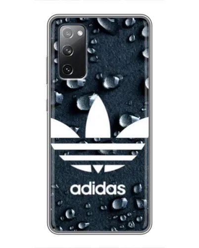 Чехол для Samsung Galaxy S20 FE с картинкой «Adidas Trefoil Blue»