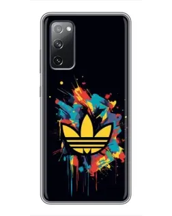 Чехол для Samsung Galaxy S20 FE с картинкой «Adidas Splash» Чехол для Samsung Galaxy S20 FE с картинкой «Adidas Splash»