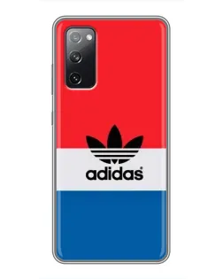 Чехол для Samsung Galaxy S20 FE с картинкой «Ретро блоки Adidas»