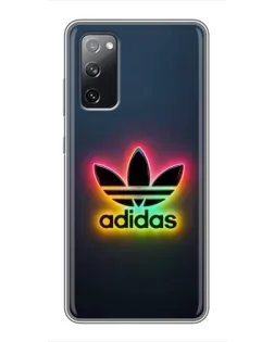 Чехол для Samsung Galaxy S20 FE с картинкой «Неоновый Adidas»
