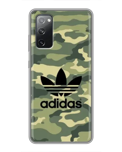 Чехол для Samsung Galaxy S20 FE с картинкой «Милитари стиль Adidas»