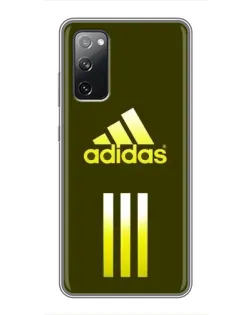 Чехол для Samsung Galaxy S20 FE с картинкой «Оливковый градиент Adidas»