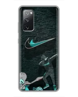 Чехол для Samsung Galaxy S20 FE с картинкой «Спортивный арт Nike» Чехол для Samsung Galaxy S20 FE с картинкой «Спортивный арт Nike»