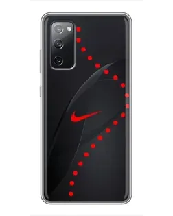 Чехол для Samsung Galaxy S20 FE с картинкой «Абстрактный дизайн Nike»