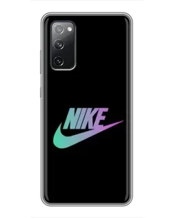 Чехол для Samsung Galaxy S20 FE с картинкой «Nike — городская ночь»