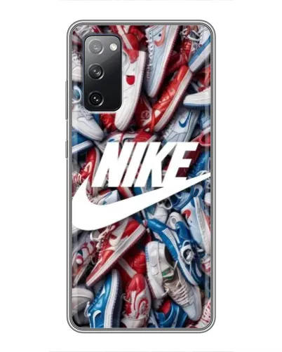 Чохол для Samsung Galaxy S20 FE з картинкою «Колаж кросівок Найк» Чохол для Samsung Galaxy S20 FE з картинкою «Колаж кросівок Найк»