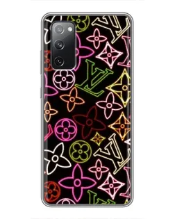 Чехол для Samsung Galaxy S20 FE с картинкой «Неоновый микс Nike»