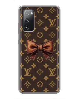 Чехол для Samsung Galaxy S20 FE с картинкой «LV с бантом»