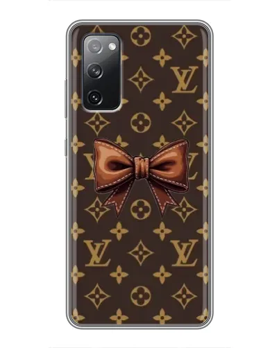 Чехол для Samsung Galaxy S20 FE с картинкой «LV с бантом»