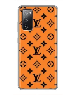 Чехол для Samsung Galaxy S20 FE с картинкой «Оранжевый стиль LV»