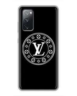 Чехол для Samsung Galaxy S20 FE с картинкой «LV — печать стиля»
