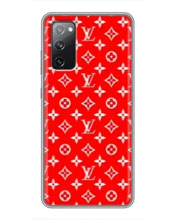 Чехол для Samsung Galaxy S20 FE с картинкой «Яркий паттерн LV»