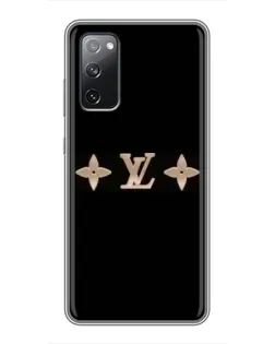Чехол для Samsung Galaxy S20 FE с картинкой «Louis Vuitton — минимализм»