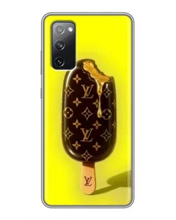 Чехол для Samsung Galaxy S20 FE с картинкой «Мороженое от LV»
