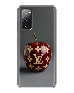 Чехол для Samsung Galaxy S20 FE с картинкой «Красное яблоко LV»