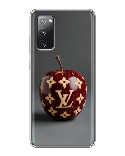 Чехол для Samsung Galaxy S20 FE с картинкой «Красное яблоко LV»