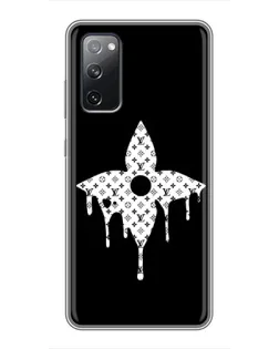 Чехол для Samsung Galaxy S20 FE с картинкой «Цветочная монограмма»