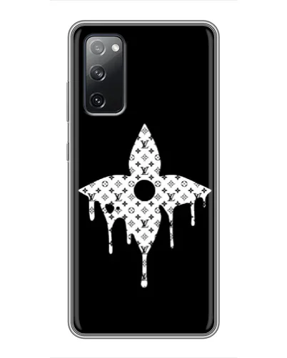 Чехол для Samsung Galaxy S20 FE с картинкой «Цветочная монограмма»