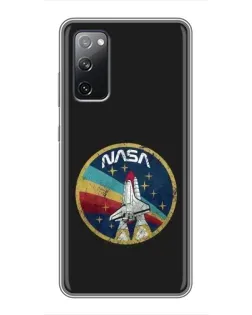 Чехол для Samsung Galaxy S20 FE с картинкой «NASA — эмблема миссии» Чехол для Samsung Galaxy S20 FE с картинкой «NASA — эмблема миссии»