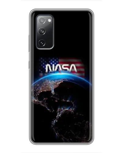 Чехол для Samsung Galaxy S20 FE с картинкой «Земля из космоса NASA»