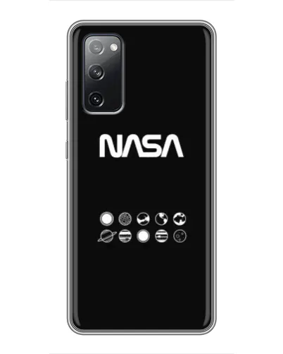 Чехол для Samsung Galaxy S20 FE с картинкой «NASA — технический принт»