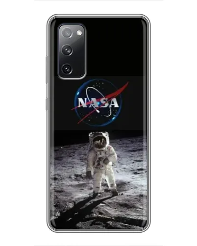 Чехол для Samsung Galaxy S20 FE с картинкой «Астронавт на Луне»