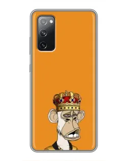 Чехол для Samsung Galaxy S20 FE с картинкой «Золотая обезьяна Bored Ape»