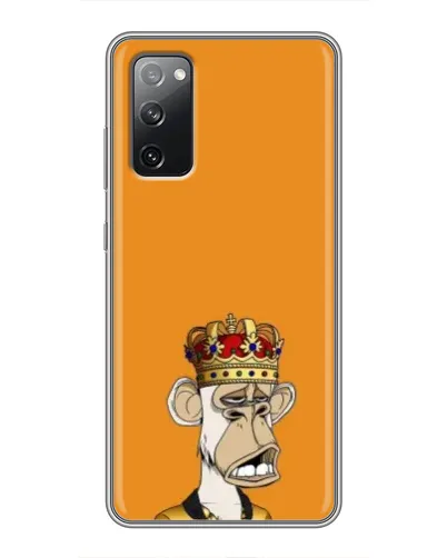 Чехол для Samsung Galaxy S20 FE с картинкой «Золотая обезьяна Bored Ape» Чехол для Samsung Galaxy S20 FE с картинкой «Золотая обезьяна Bored Ape»