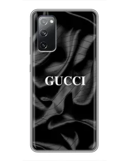 Чехол для Samsung Galaxy S20 FE с картинкой «Gucci — шелковые волны»