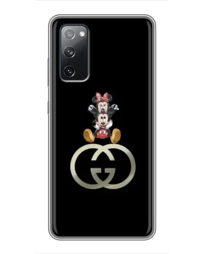 Чехол для Samsung Galaxy S20 FE с картинкой «Минни Маус на лого» Чехол для Samsung Galaxy S20 FE с картинкой «Минни Маус на лого»
