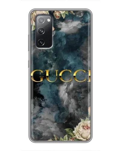 Чехол для Samsung Galaxy S20 FE с картинкой «Абстрактные цветы Gucci» Чехол для Samsung Galaxy S20 FE с картинкой «Абстрактные цветы Gucci»