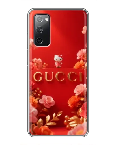 Чехол для Samsung Galaxy S20 FE с картинкой «Gucci — золотой сад» Чехол для Samsung Galaxy S20 FE с картинкой «Gucci — золотой сад»