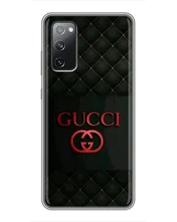Чехол для Samsung Galaxy S20 FE с картинкой «Gucci — стеганый черный»