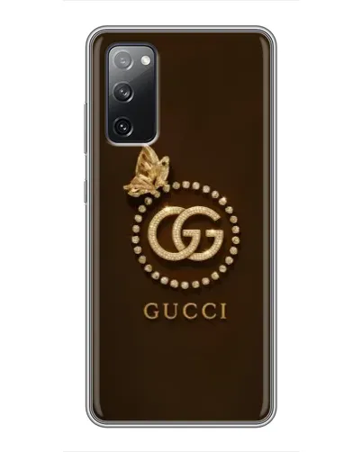 Чехол для Samsung Galaxy S20 FE с картинкой «Gucci — золотая бабочка» Чехол для Samsung Galaxy S20 FE с картинкой «Gucci — золотая бабочка»
