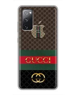 Чехол для Samsung Galaxy S20 FE с картинкой «Gucci — брендированный десерт»