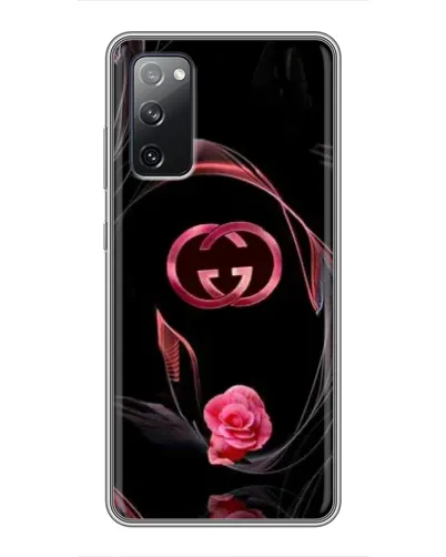 Чехол для Samsung Galaxy S20 FE с картинкой «Gucci — неоновая роза» Чехол для Samsung Galaxy S20 FE с картинкой «Gucci — неоновая роза»